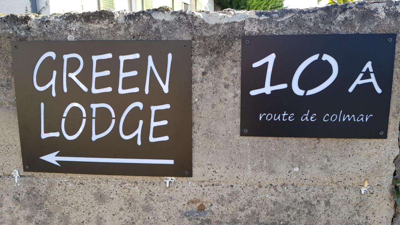 Gite See You Soon - Maisonnette Green Lodge Ribeauvillé Exterior foto